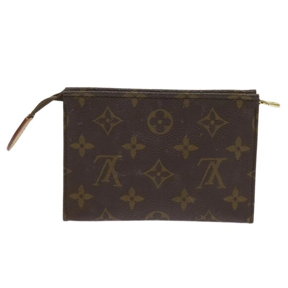 LOUIS VUITTON Monogram Poche Toilette 15 Pouch M47546 LV Auth am5877 - Picture 2 of 16
